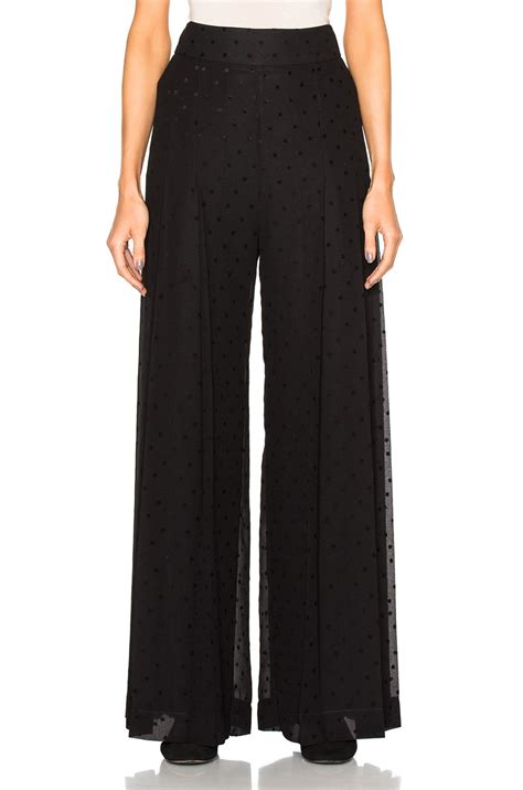 see by chloe wide leg pants|See by Chloé Wide Leg Pants .